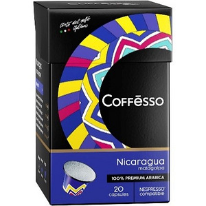 Limiteeritud Coffesso "Nicaragua" , kohvikapslid 160 tk! (3 foto / 3)