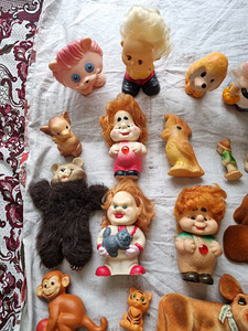 Винтажные куклы и игрушки / Vintage nukud ja mänguasjad (5 фото из 5)