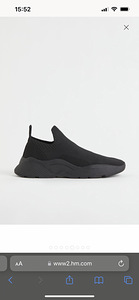Fine-knit trainers H&M tossud (3 foto / 7)