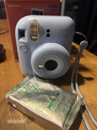 Быстрый фотоаппарат camera instax mini 12 + 2 cartridges (фото #3)