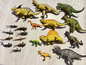 Loomafiguurid dinosaurused ja mereelukad (1 foto / 10)