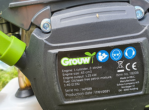 Trimmer Grouw 2in1 43cc 1,25kW (3 foto / 3)