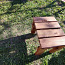 Деревянный стул на террасе (фото #2)