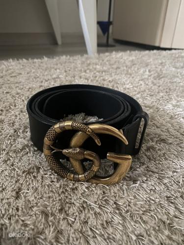 Gucci Double G snake buckle belt (foto #1)