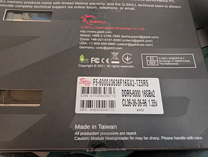 DDR5 32GB 2x16GB 6000MHz RAM (3 foto / 3)