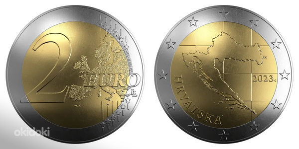 2 евро хорватия (фото #1)