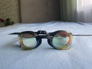 Arena Racing goggles COBRA Ultra Mirror Swipe - Gold/Black (2 foto / 5)