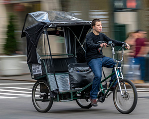 Tesla-Bike, Jalgrattatakso Rickshaw (1 foto / 4)
