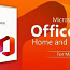 Microsoft Office Home and Office 2021 Mac originaal, online (foto #1)