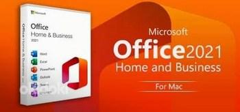 Microsoft Office Home and Office 2021 Mac originaal, online (foto #1)