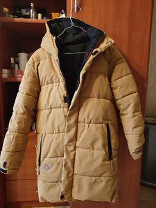 Зимнее пальто на две стороны