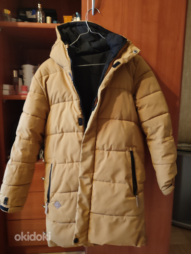 Зимнее пальто на две стороны (фото #1)