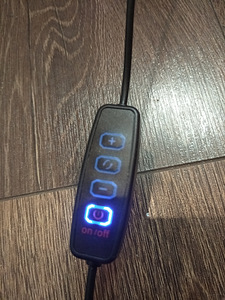 Rõngas USB LED lamp 30 cm + telefonihoidik (4 foto / 4)