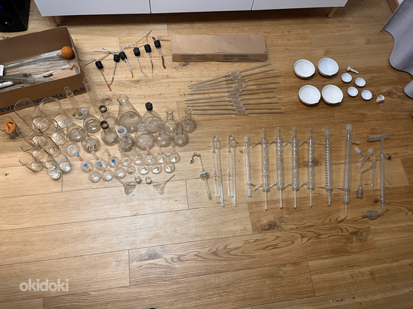 Laboriklaasi ja destilleerimisvarustuse komplekt – soodne