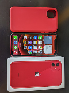 iPhone 11 (64 Гб) КРАСНЫЙ (6 фото из 7)