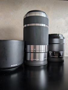 Sony E 50-210 mm OSS + 18-55 mm OSS (3 foto / 9)