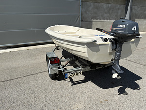 Pakri 450 paat, respo haagis, yamaha 4hp 4t mootor (7 foto / 10)