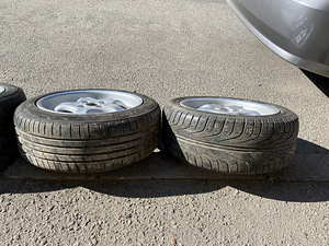 R 15 4x100 4 tk ketas kummiga 7mm диски с резиной. (9 фото из 10)
