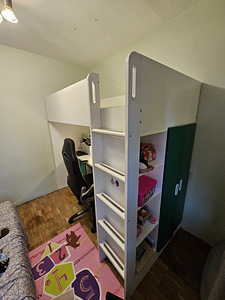 Lastevoodi madratsi ja kapiga. Narivoodi (4 foto / 5)