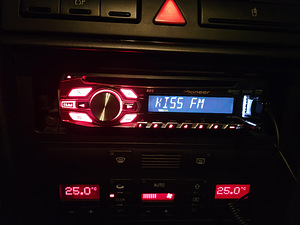 Pioneer USB AUX ja Bluetooth autostereo (2 foto / 4)