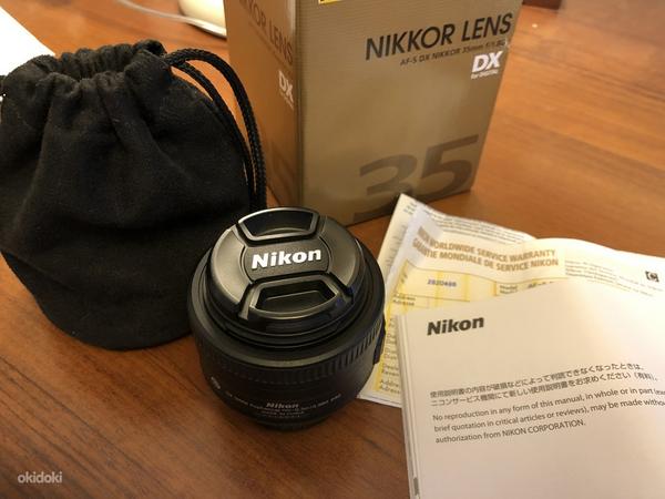Objektiiv Nikon Nikkor AF-S 35mm DX top mint (foto #2)