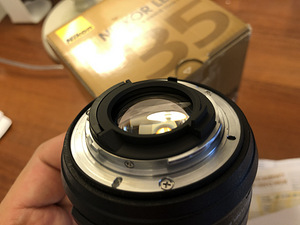 Objektiiv Nikon Nikkor AF-S 35mm DX top mint (5 foto / 5)