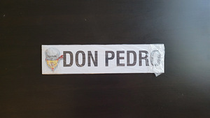 Новый автомобильный номерной знак Don Pedro Испания декорати