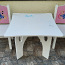 Laste laud + tool 2tk Princess väikelaste mööbel (foto #1)