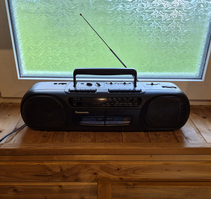 Panasonic retro raadio duubel kassettmakk (2 foto / 3)