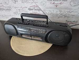 Panasonic RX-T530 retro raadio duubel kassettmakk aux in (2 foto / 4)