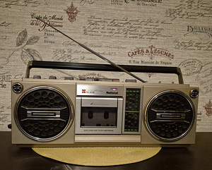 National Panasonic RX-5135 raadio kassett makk getto blaster (4 foto / 7)