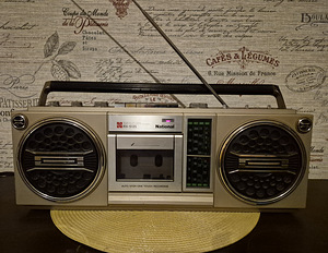 National Panasonic RX-5135 raadio kassett makk getto blaster (7 foto / 7)