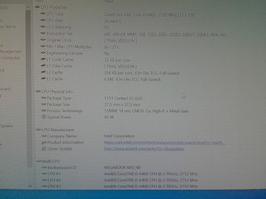 Arvuti MSI. 2ТB HDD,GTX960 4GB, Core-i5 6400, CPU 8GB (7 foto / 10)