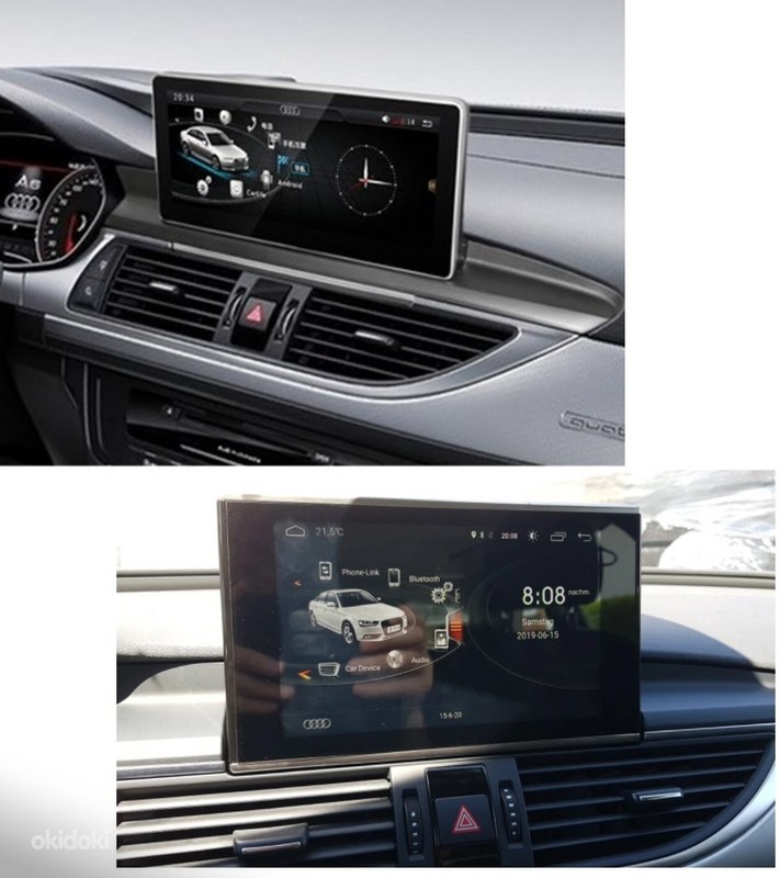 Audi A3 A4 A5 A6 A7 A8 Q5 Q7 Android Raadio Navi CarPlay (foto #2)