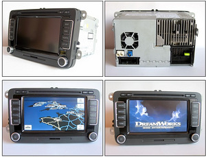 VW RNS 510 Touch DVD Navi Radio LED SSD (4 фото из 4)