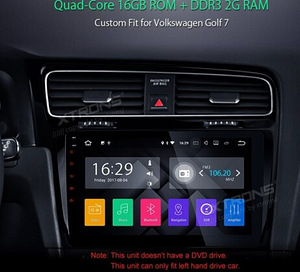 VW Golf 7 Android 10 Navi Raadio 10″ CarPlay 4G SIM (2 foto / 6)