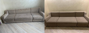 Pehme mööbli keemiline puhastus (2 foto / 5)