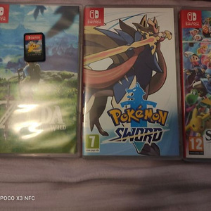 Nintendo Switch V2 ja 2 Nintendo mängu (3 foto / 5)