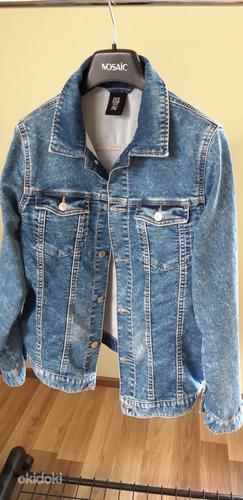 Джинсовая куртка для мальчиков h&M, размер 158 (возраст 12-1 (фото #1)