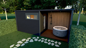 Saun / saunamaja / aiamaja Yarden Summer Sauna