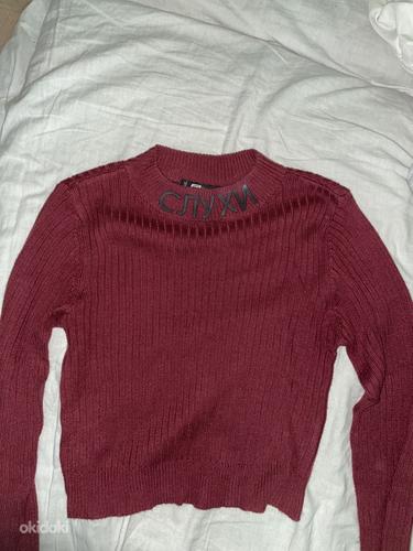 Женский свитер(s) розового цвета. (фото #1)