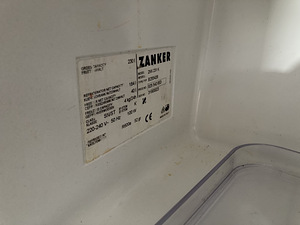 Külmkapp, kasutatud, firma Zanker (3 foto / 3)