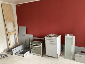 Köögimööbel kodumasinatega, laius 3000mm, lahti võetud, (3 foto / 10)