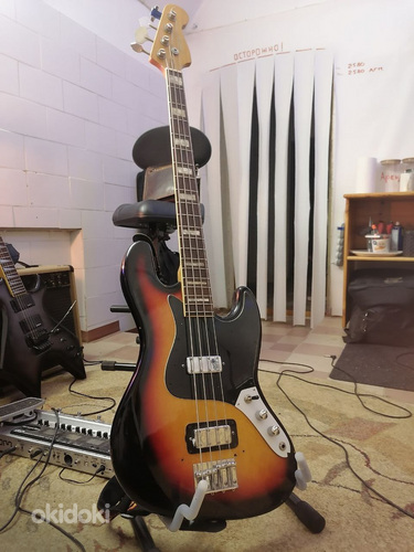 Johnny Guitar Басс Гитара Jazz Bass made in Korea (фото #8)