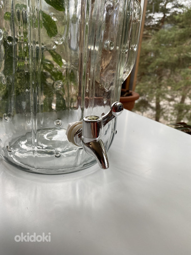 Klaaspurk kraaniga 10 l (foto #2)