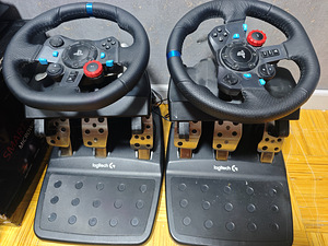 Logitech G29 Driving Force Wheel руль педали (5 фото из 5)