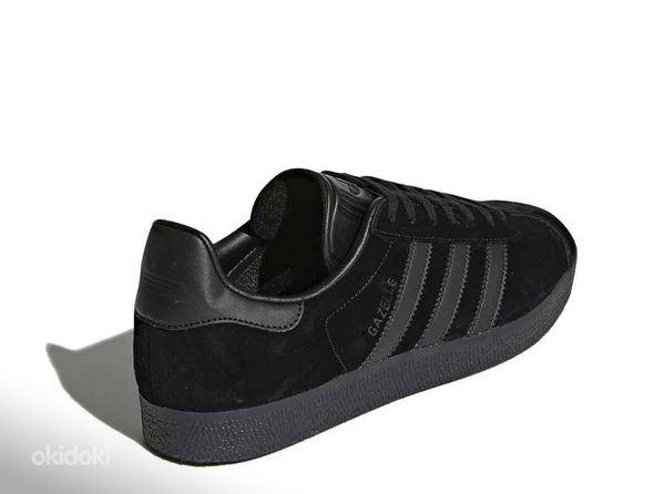 Adidas Originals Gazelle trainers in triple black (foto #2)