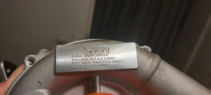 Turbokomplekt, turbiin EVORON Mudel: GTA1749V Ford, Volvo (1 foto / 5)