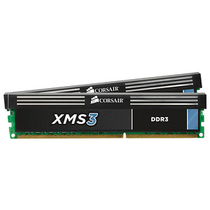 Оперативная память CORSAIR XMS3 DDR3 8gb (2x4gb) 1600mhz C9