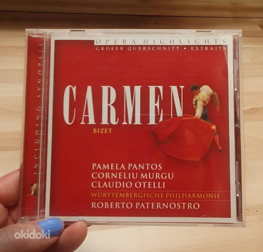Компакт-диск Бизе с оперой "Кармен" (фото #1)